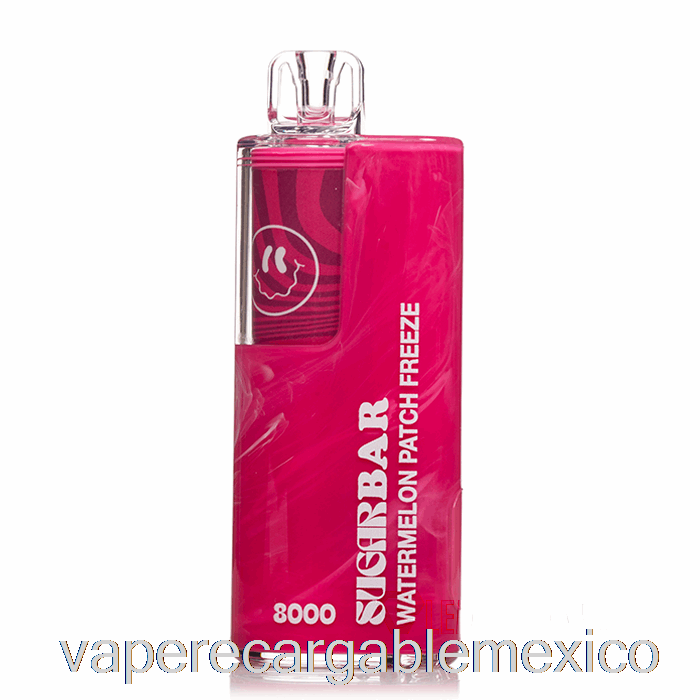 Vape Barra De Azúcar Recargable Sb8000 0% Cero Nicotina Parche De Sandía Desechable Congelado